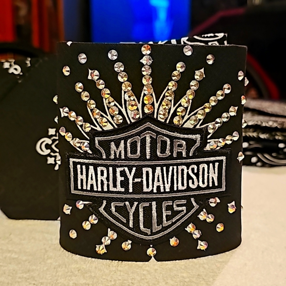 Harley Davidson Blinged Bandana